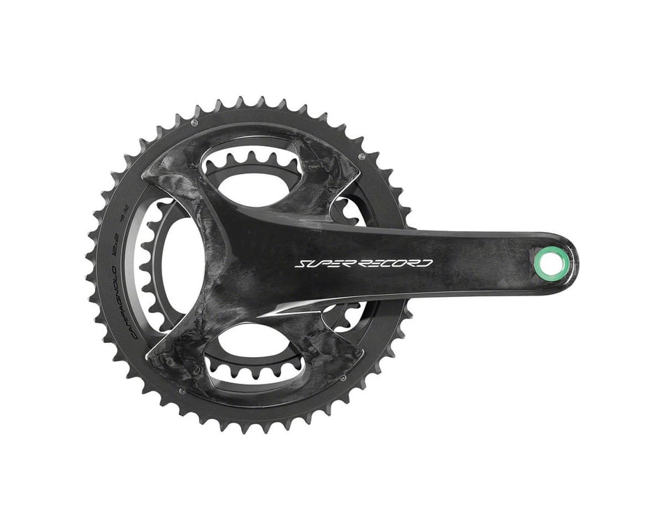 Campagnolo Super Record Wireless Crankset (Black) (2 x 12 Speed