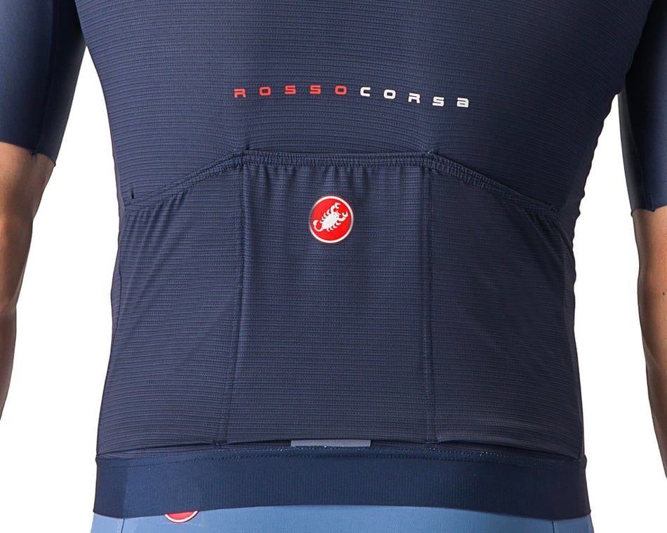 Castelli Aero Race 7.0 Short Sleeve Jersey (Belgian Blue