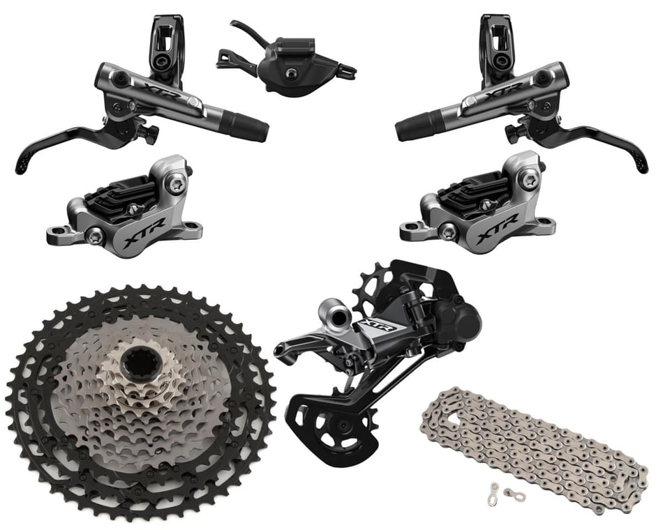 シマノ M9100 XTR シフトレバー&リアディレーラー シマノ M9100 XTR