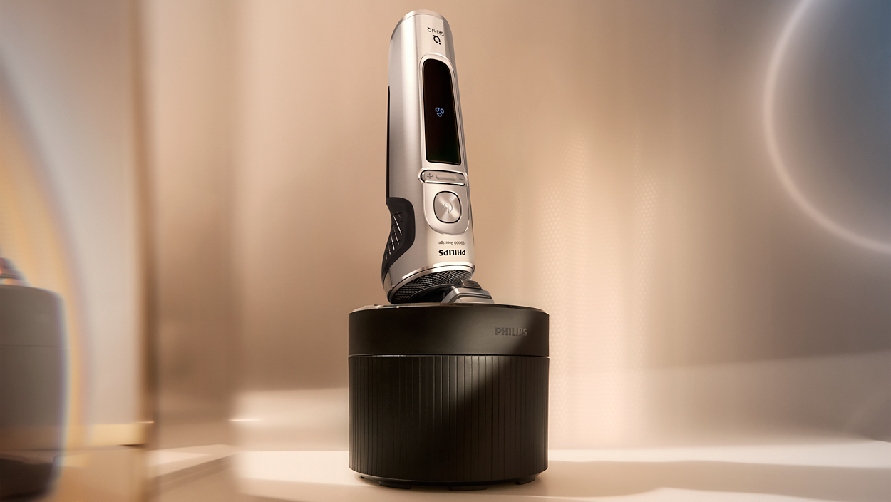 Shaver S9000 Prestige Elektrischer Nass- und Trockenrasierer mit