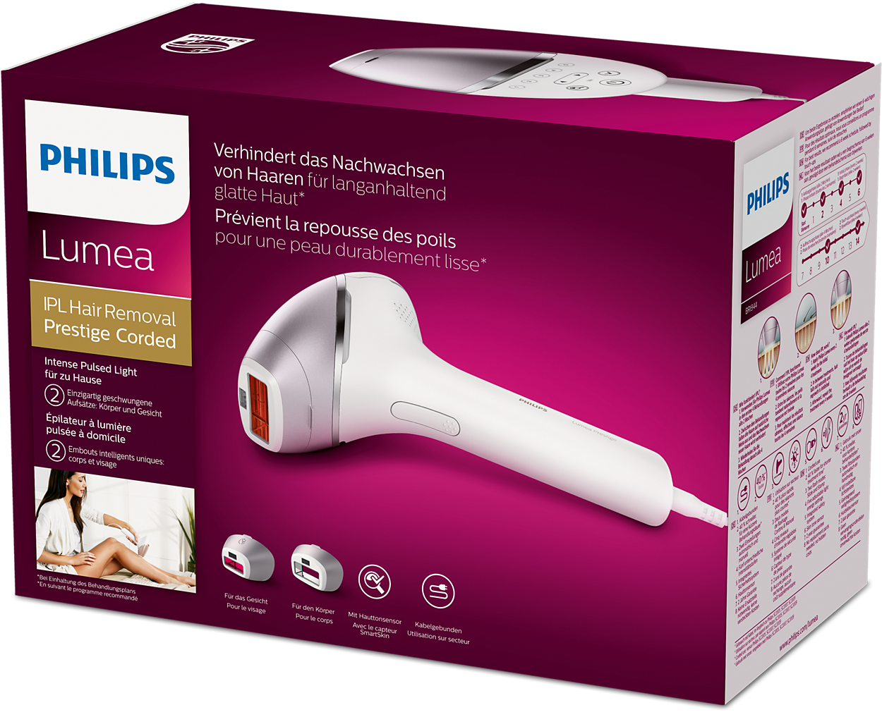 Lumea Prestige IPL - Hair removal device BRI944/00 | Philips