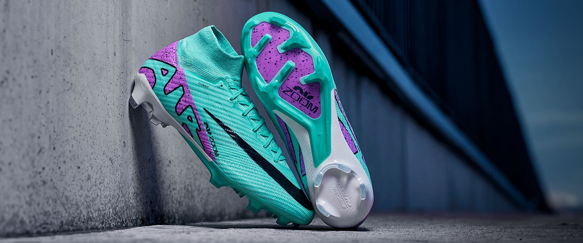 Nike Air Zoom Mercurial Superfly IX Elite Firm Ground - Hyper Turq