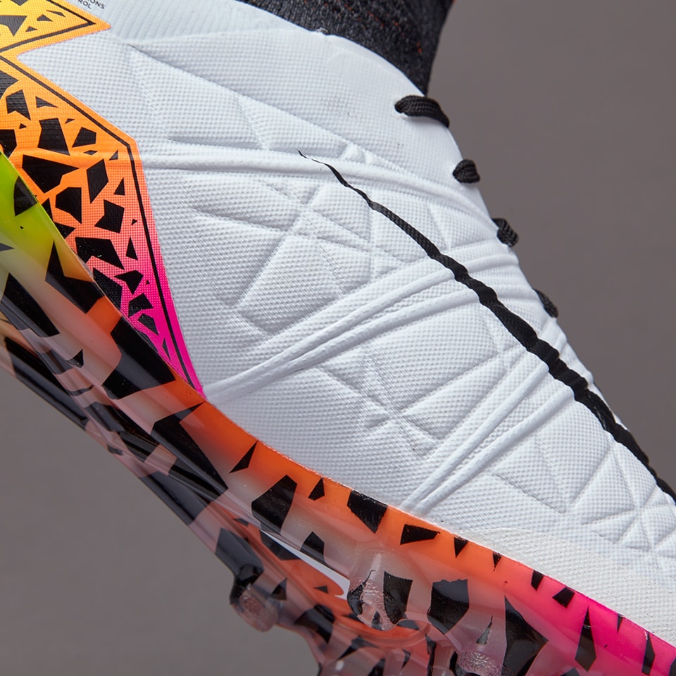 Nike Hypervenom Phantom II AG-R - Bianco/Nero/Arancione Total/Volt