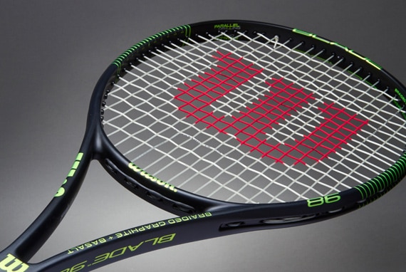 Wilson Blade 98 (18 X 20) - Mens Rackets - Black/Lime | Pro:Direct