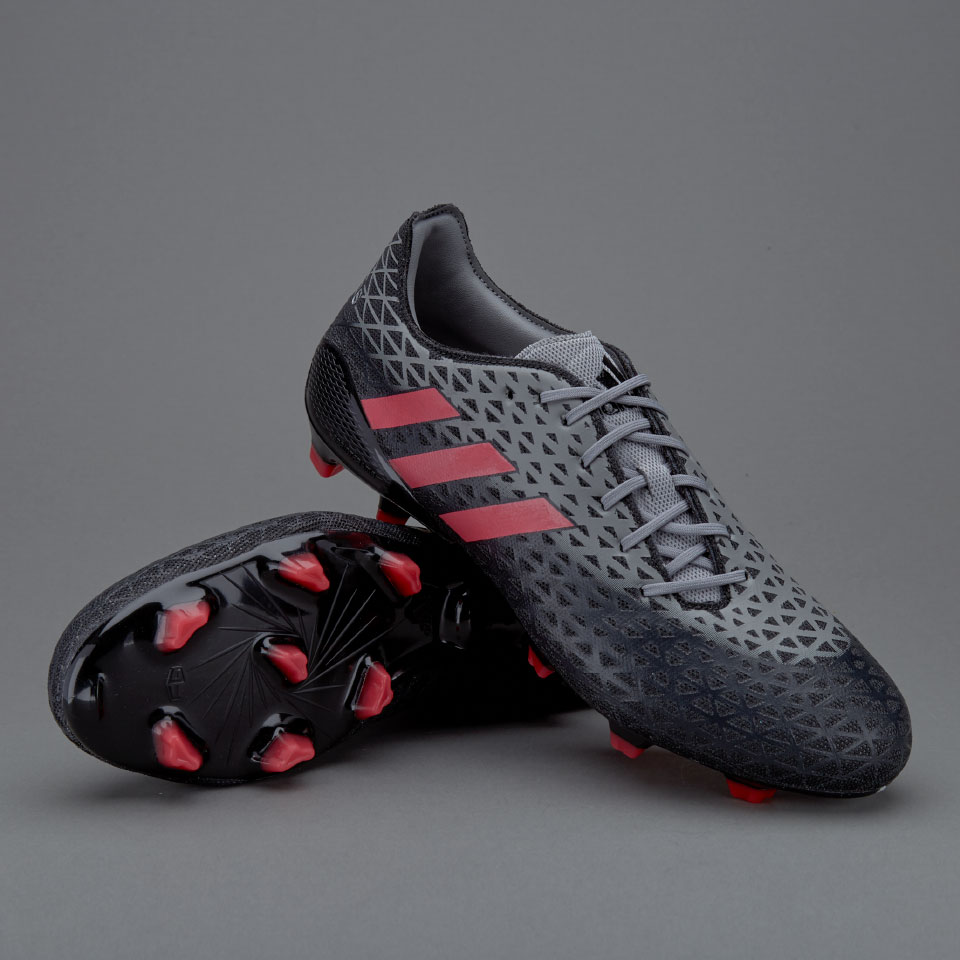 adidas Crazyquick Malice FG - Mens Boots - Core Black/Shock Red