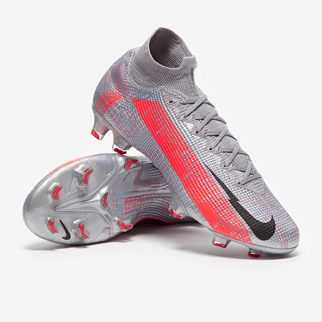 Nike Mercurial Superfly VII Elite FG - Metallic Bomber Grey/Black