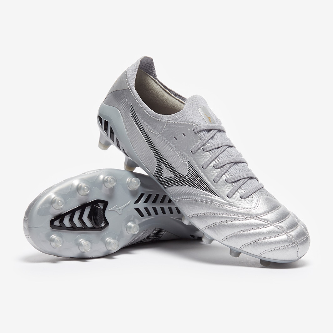 Mizuno Morelia Neo III ß Elite - Silver/Black/Cool Gray - Mens