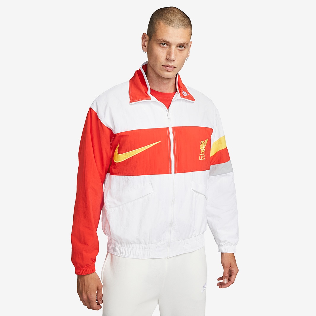 Nike Liverpool 21/22 M I96 Dri-FIT Heritage Woven Jacket - White
