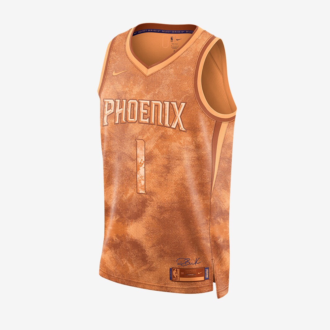 Nike NBA Devin Booker Phoenix Suns Dri-FIT Select Series Jersey