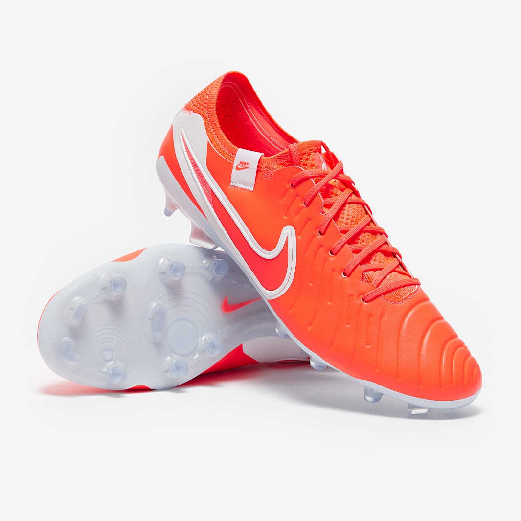Nike Tiempo Legend X Elite FG - Hot Lava/Weiß - Erwachsenen