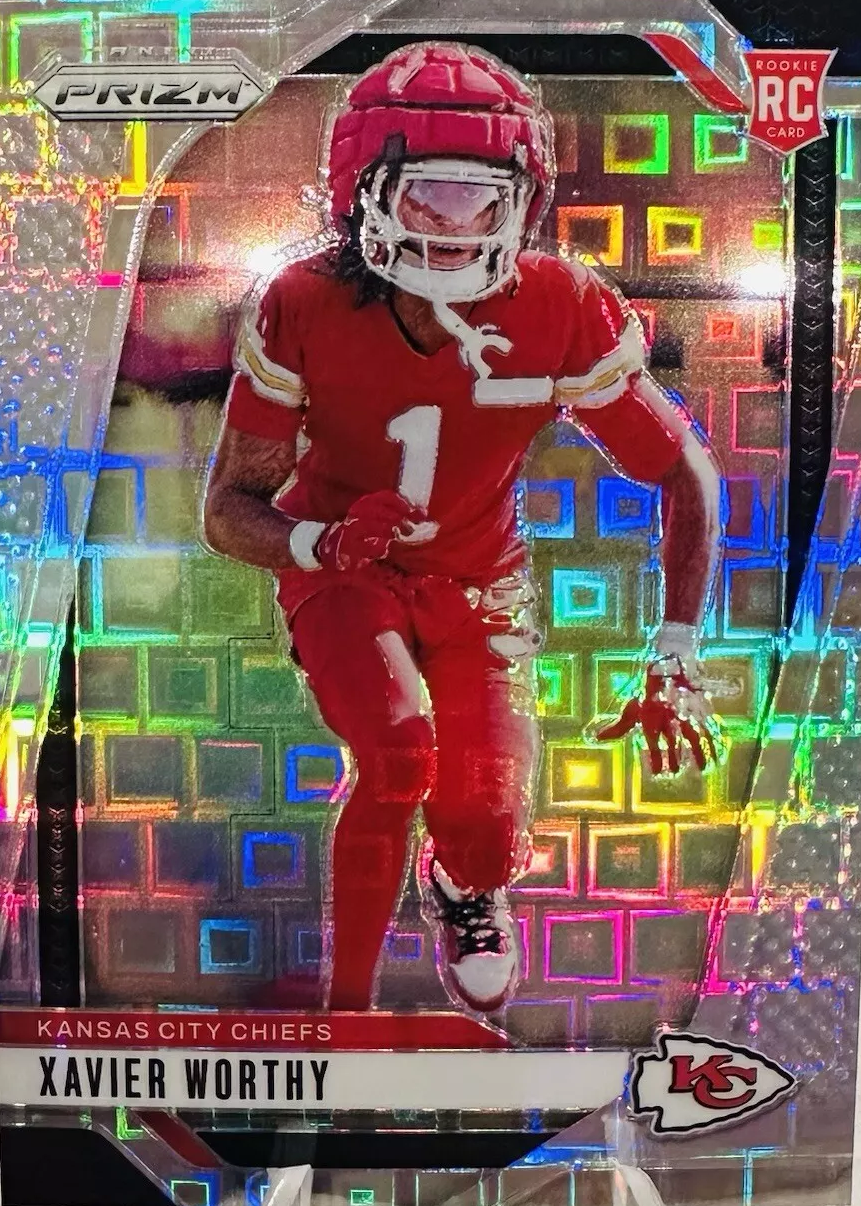 Xavier Worthy 2024 Prizm #399 Pandora /400 Price Guide - Sports