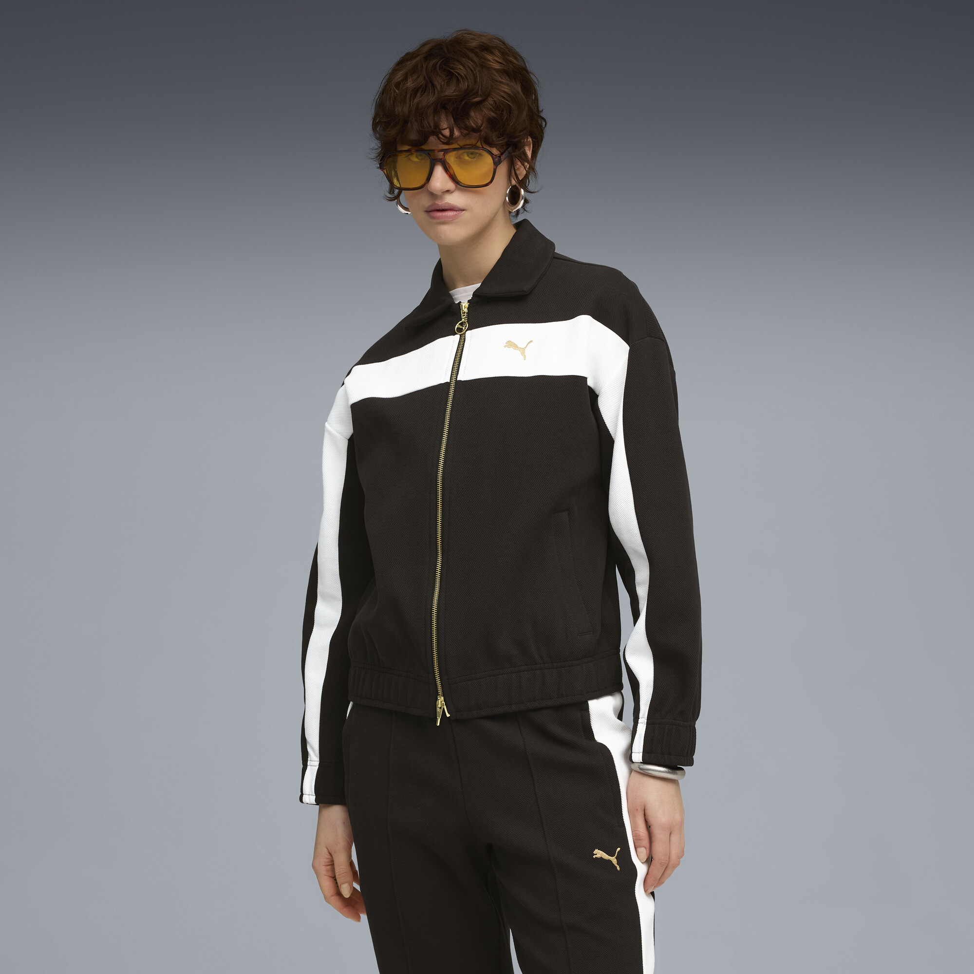 Олімпійка T7 Relaxed Track Jacket Women | Колір: Чорний | Puma