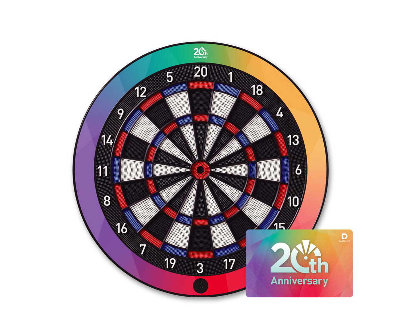 ダーツボード【ダーツライブ】20周年記念 DARTSLIVE Home｜ダーツ用品