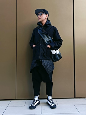 COMME des GARCONS HOMME PLUSのアイテムを使った「サルエルパンツ」の