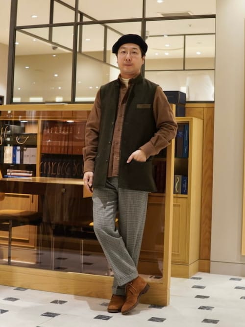セール】CORDINGS × BEAMS F / 別注 モールスキン シャツ（シャツ