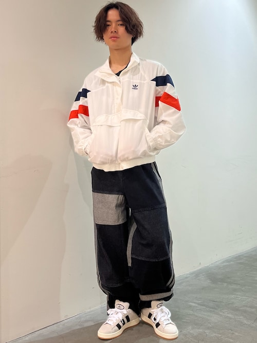adidas（アディダス）の「KSENIASCHNAIDER パッチワークジーンズ