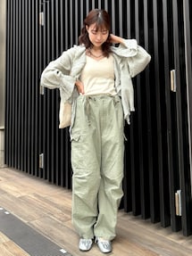WAIPER別注 ミリタリーオーバーパンツ｜アングリッド（Ungrid