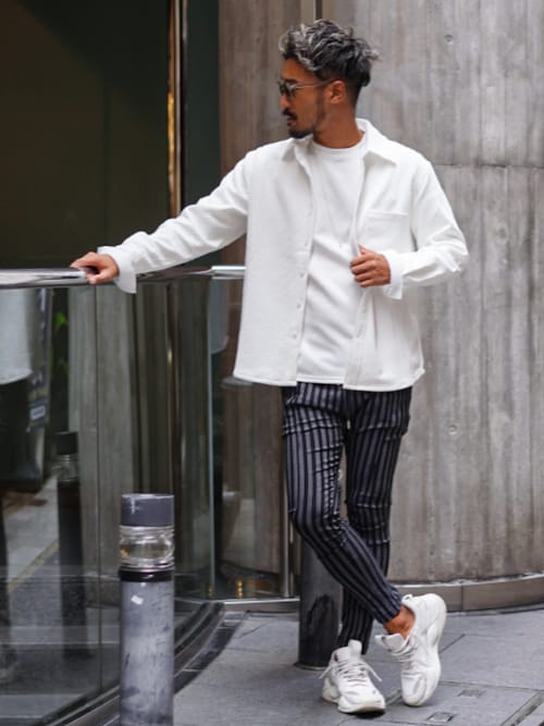 adamsJUGGLER（アダムスジャグラー） シャツ RTEG/Z.Wロングシャツ