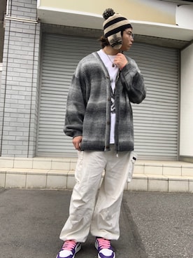 Vivienne Westwoodのニットキャップ/ビーニー（グレー系）を使った人気