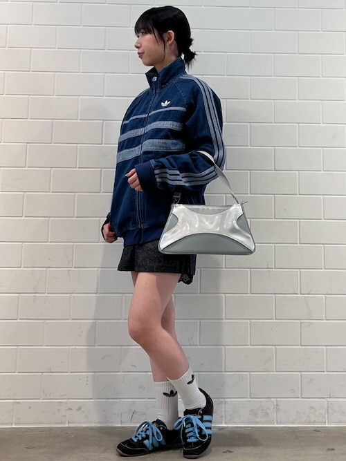 adidas アディカラー ファーストブルー デニム トラックトップ