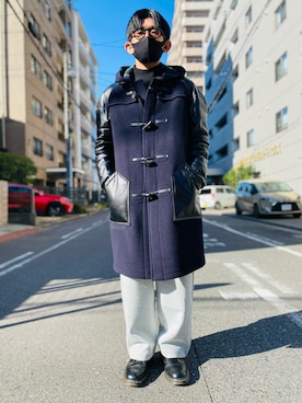 JUNYA WATANABE COMME des GARCONSのダッフルコートを使った人気
