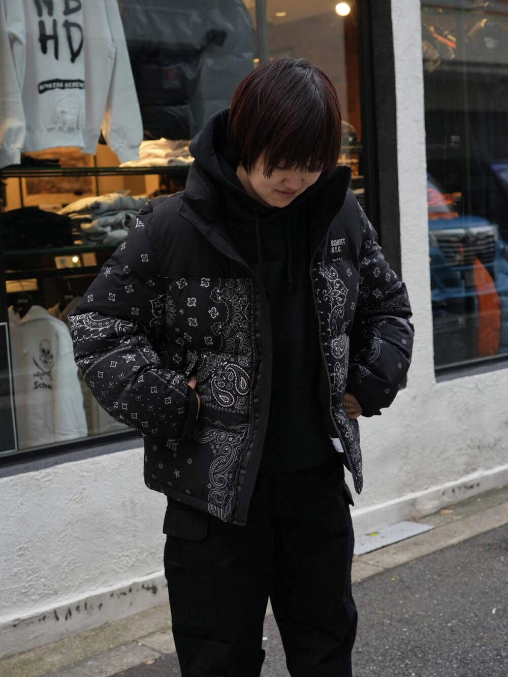 nao｜schottのダウンジャケット/コートを使ったコーディネート - WEAR