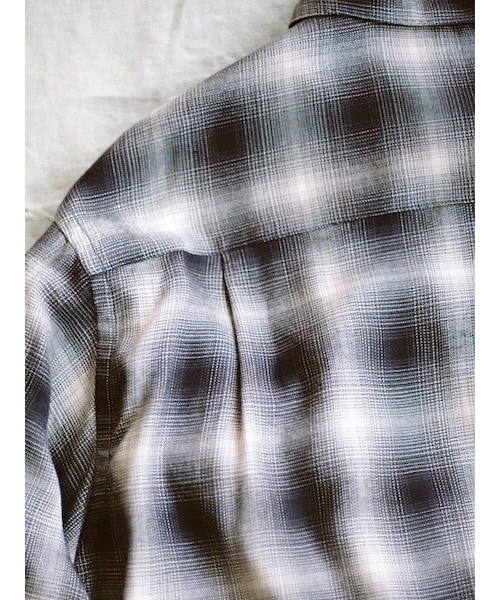 LIDNM（リドム）の「PEACH RAYON OMBRE SHIRT（シャツ/ブラウス）」 - WEAR