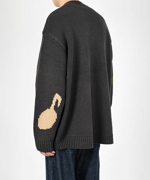 LAD MUSICIAN（ラッドミュージシャン）の「ACRYLIC/WOOL INTARSIA KNIT