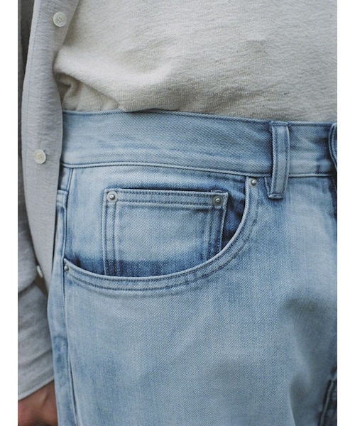 LIDNM（リドム）の「FADED HERITAGE DENIM PANTS（デニムパンツ）」 - WEAR