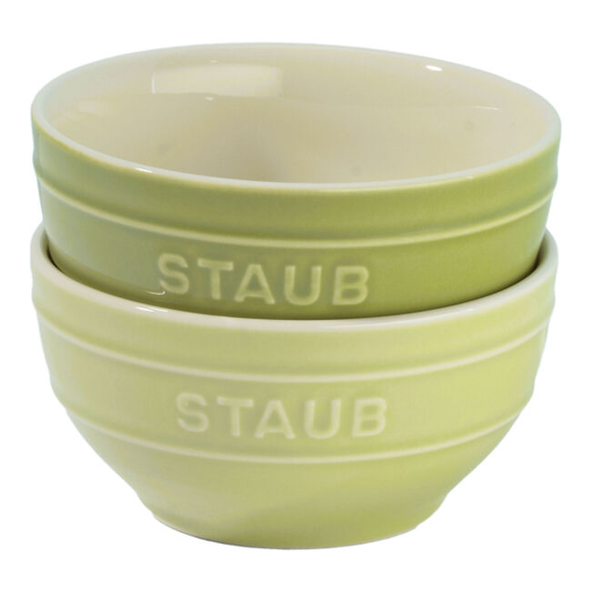 ストウブ セラミック ボウルセット ペア マカロンブルー | Staub