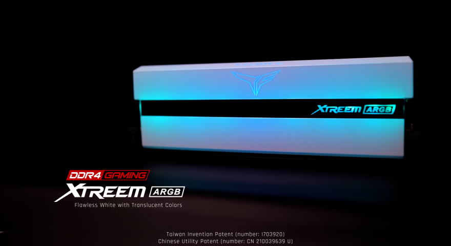 XTREEM ARGB DDR4 DESKTOP MEMORY WHITE 64GB(2x32GB) 3600MHz CL18