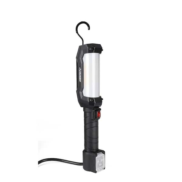 Husky 1800LM 120-Volt LED CORDED HANDHELD LIGHT K40519 - The Home