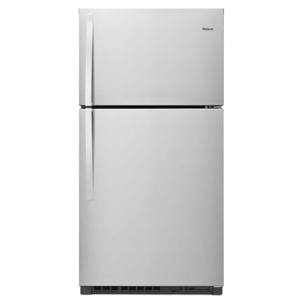 Whirlpool 21.3 cu. ft. Top Freezer Refrigerator in Fingerprint