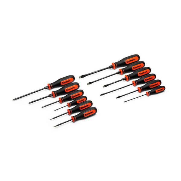 Crescent Diamond Tip Phillips, Slotted, and Torx Screwdriver Set