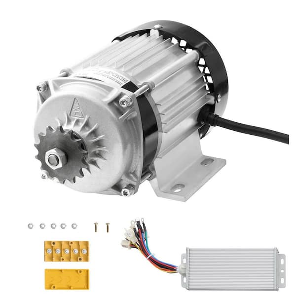 SKYSHALO 48V 750W Brushless DC Motor Kit-2700rpm Motor with Speed