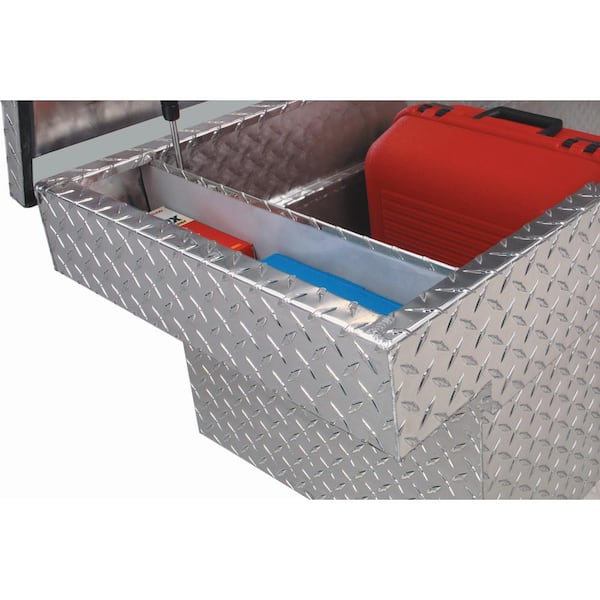 Crescent Jobox 70 in. Diamond Plate Aluminum Fullsize Slimline