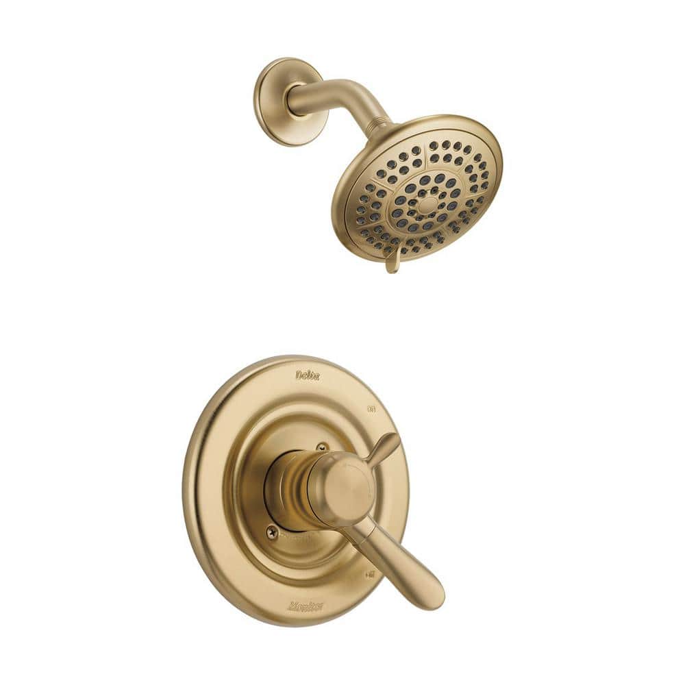 Delta Lahara Gold 1-Handle Shower Only Faucet Trim Kit in