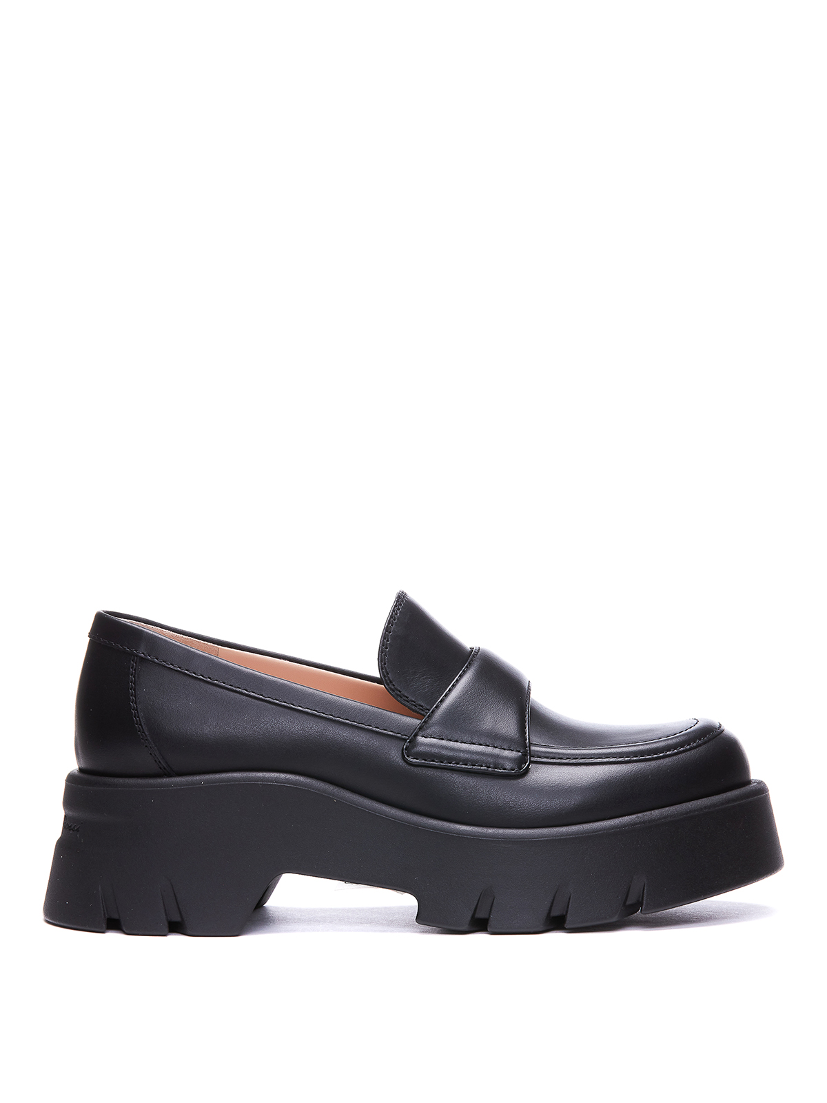 Gianvito Rossi ローファー - 黒|G2531920GOMCLNNERO | THEBS