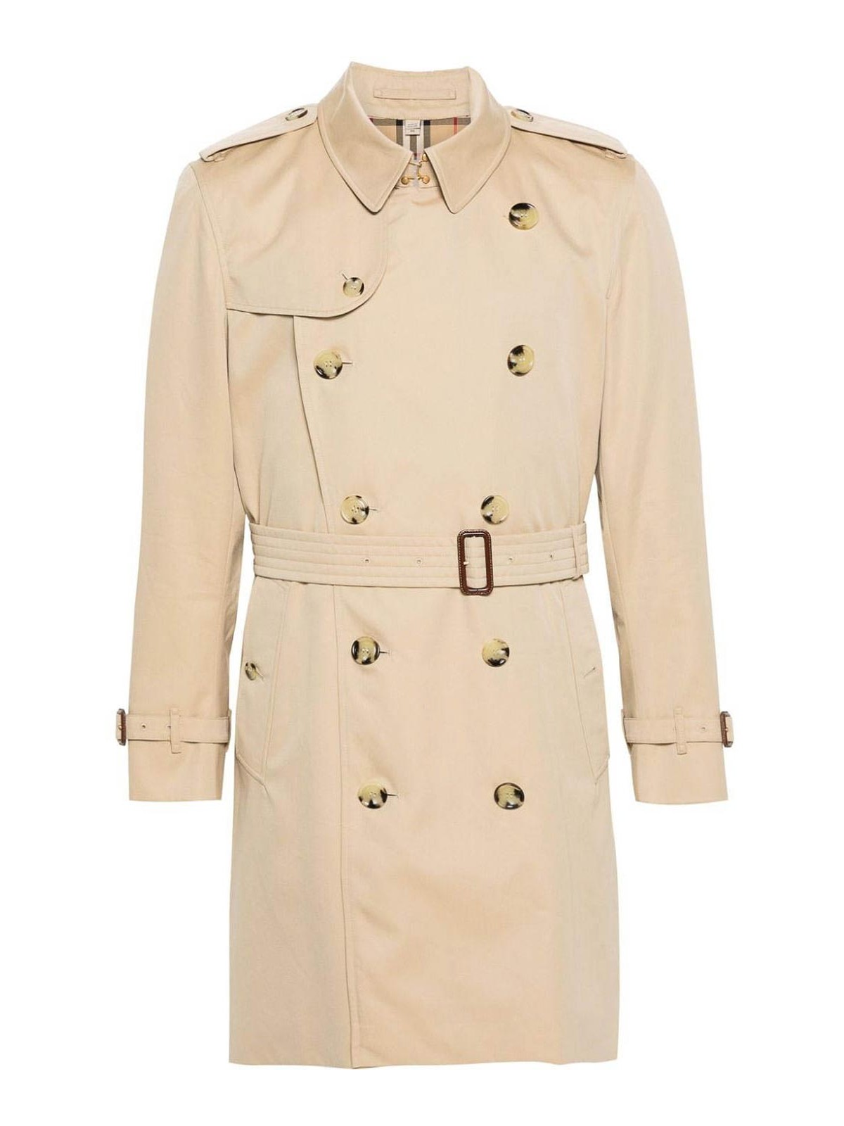 Burberry トレンチコート - ベージュ - メンズ|8079388