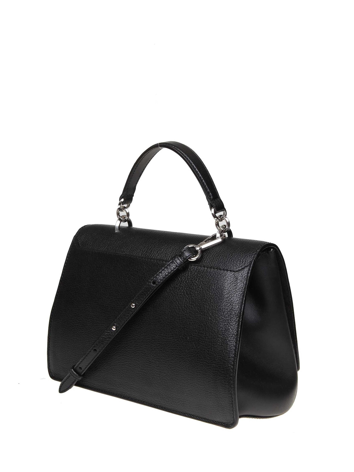 Jimmy Choo Madeline bag with crystal buckle - Black|MADELINEGTG