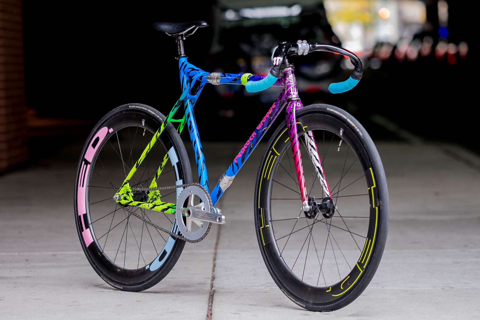 2017 Philly Bike Expo: Peacock Groove Track Bike – Jarrod Bunk