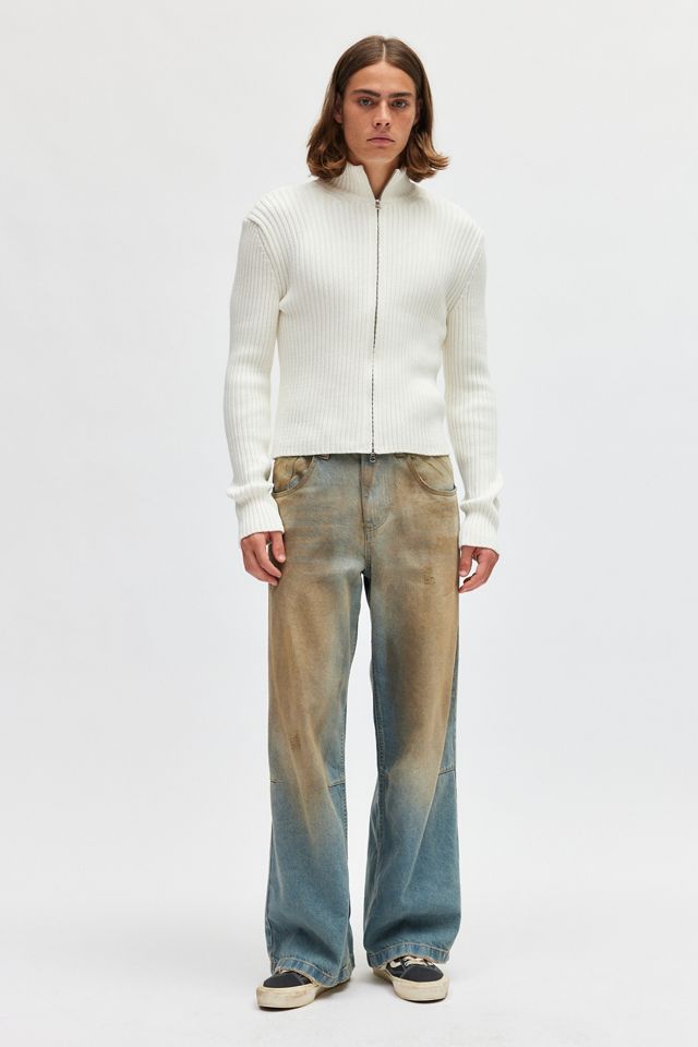 Jaded London Zip Up Sweater | Urban Outfitters