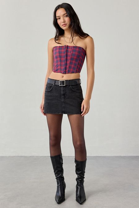 Kimchi Blue Tamira Embellished Mini Skirt | Urban Outfitters