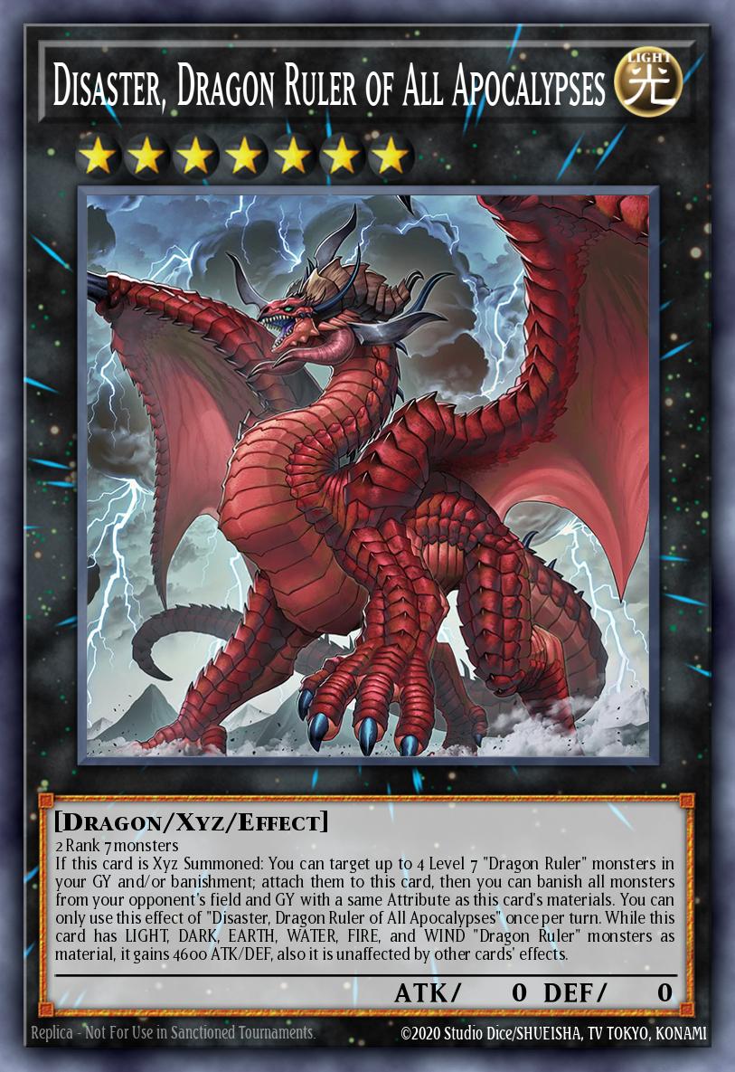 Disaster, Dragon Ruler of All Apocalypses - Yu-Gi-Oh! Card