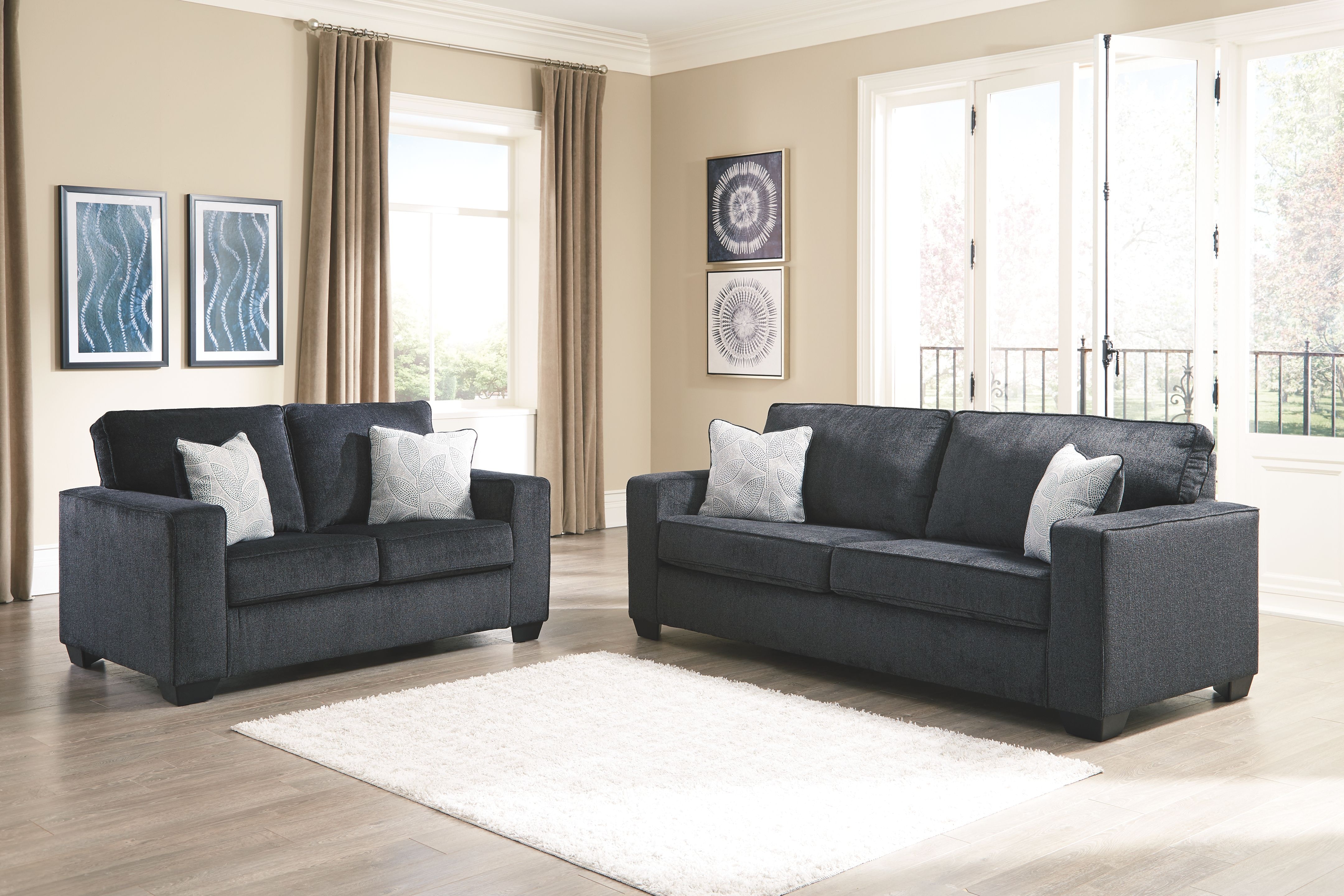 Signature Design by Ashley Living Room 2-Piece Upholstery Package