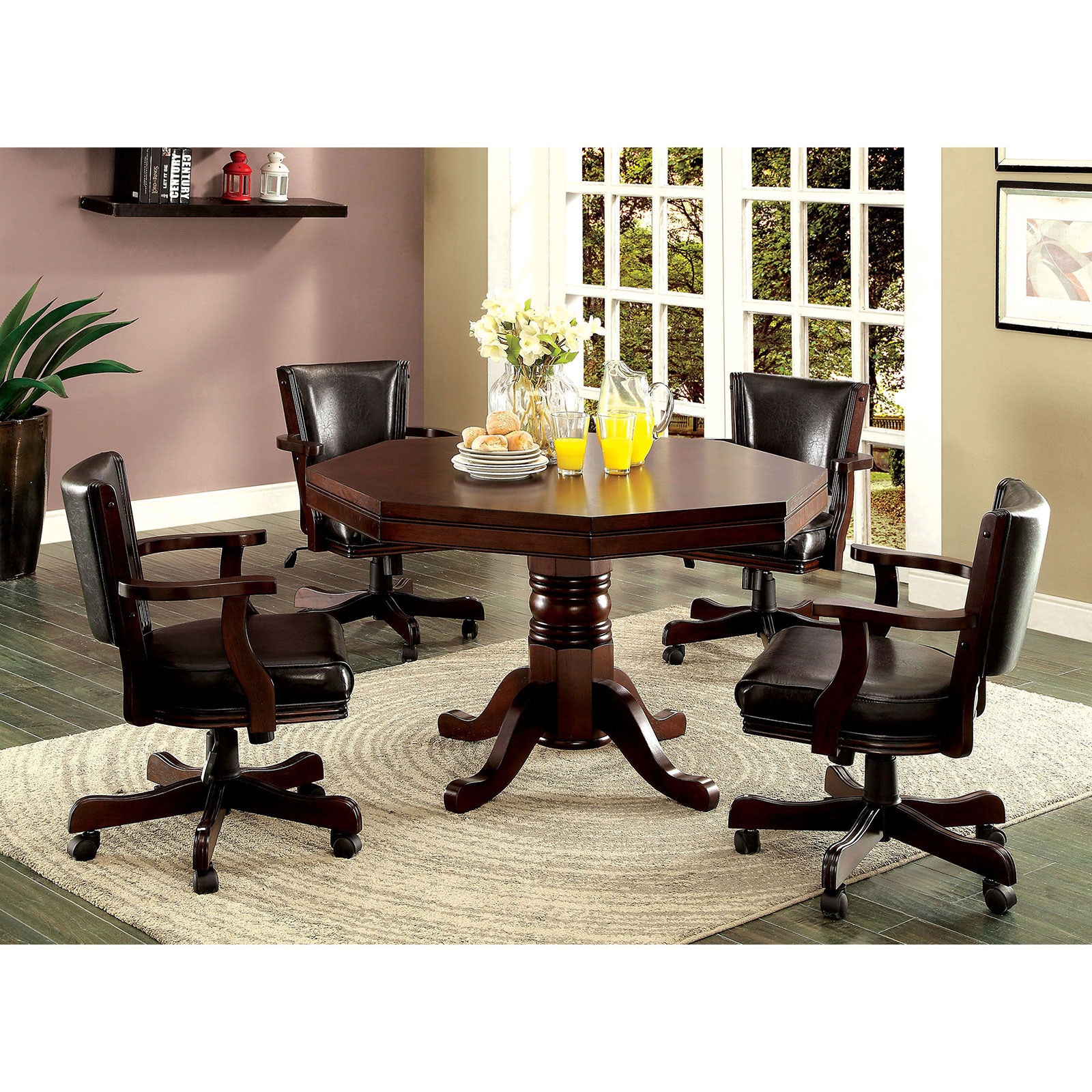 Furniture of America Bar and Game Room Game Table CM-GM339T-TABLE