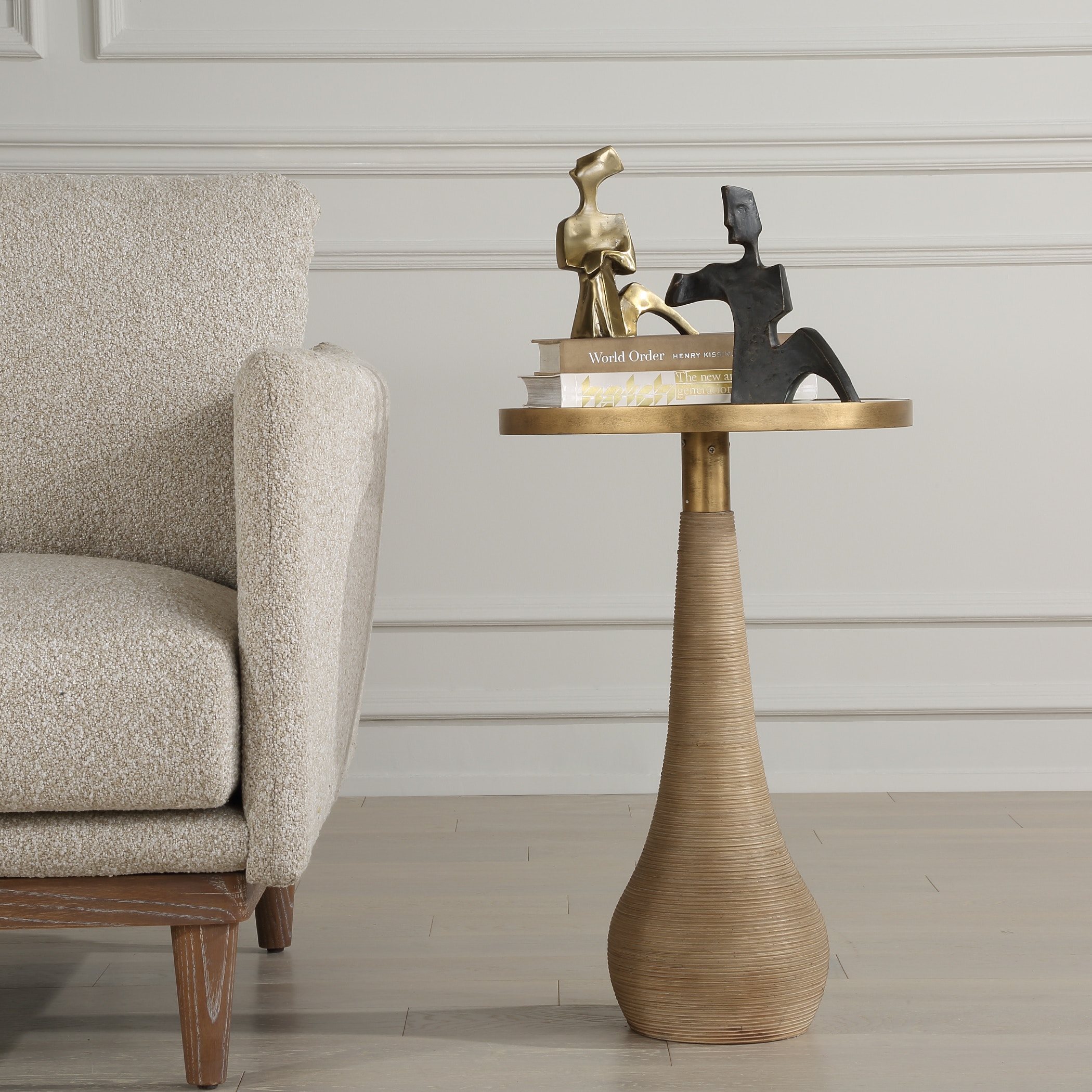 Terra Brass Accent Table UT24392