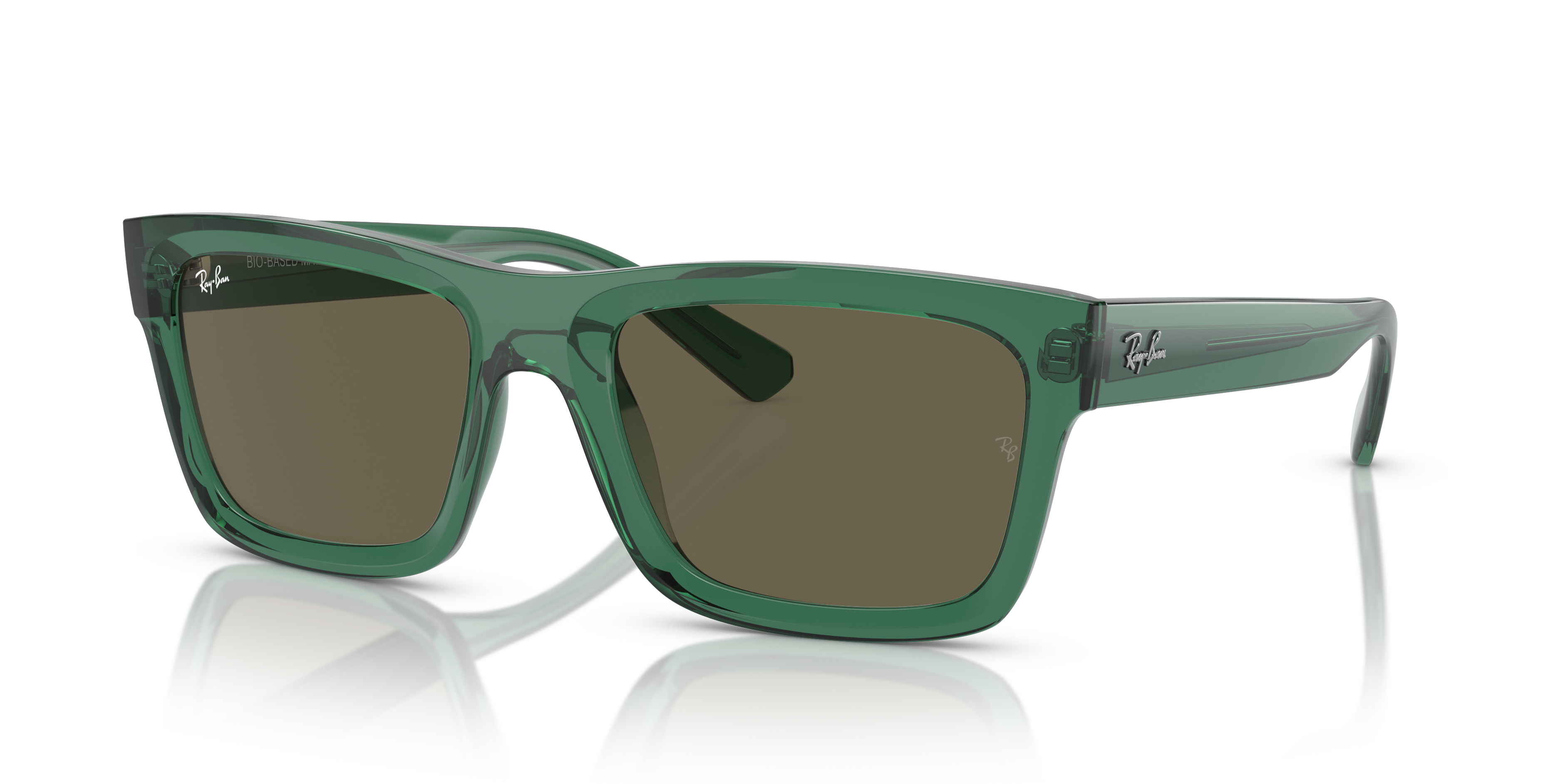 WARREN BIO-BASED Sunglasses in Black and Dark Grey - RB4396F | Ray