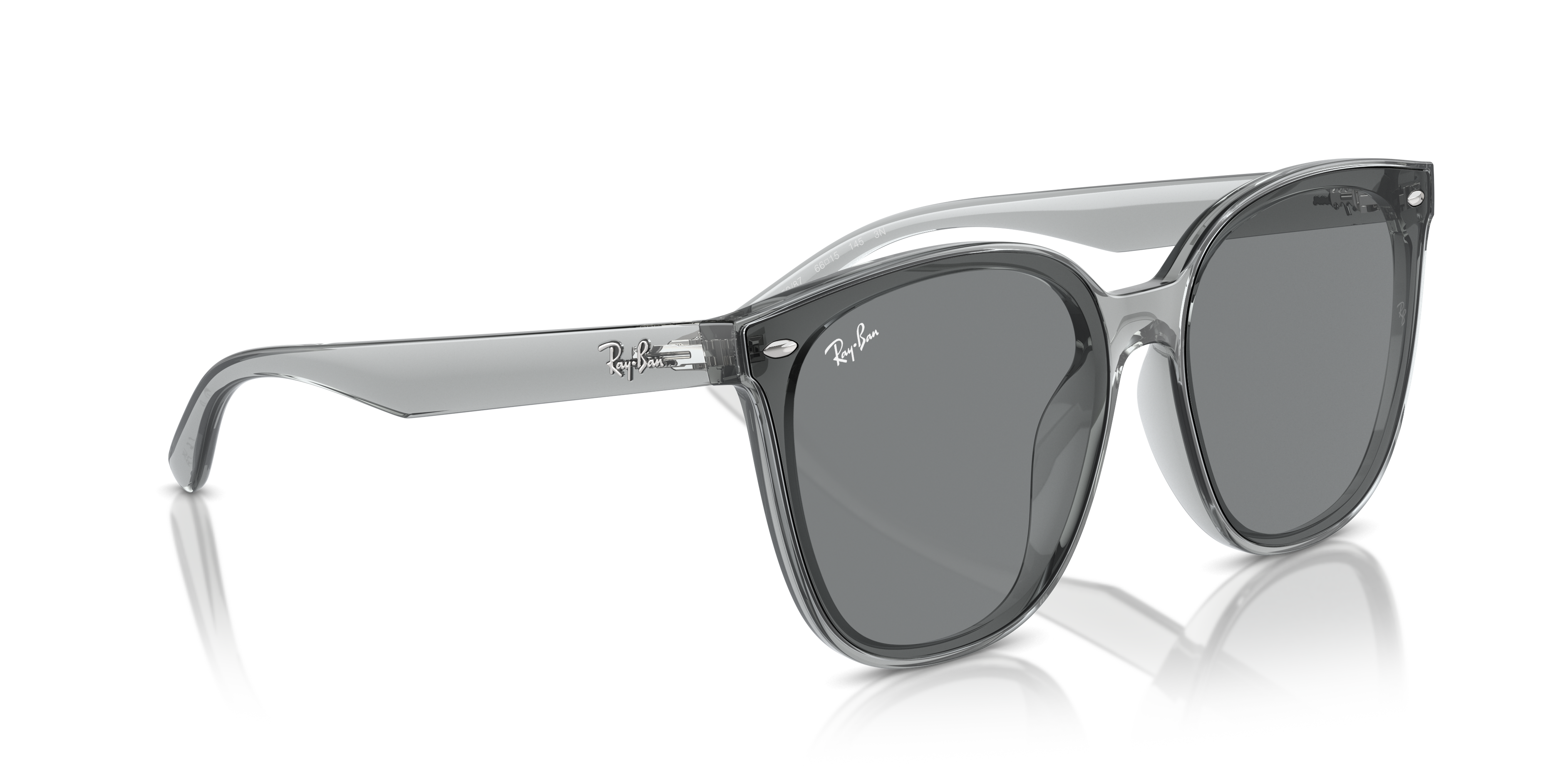 RB4423D Sunglasses in Transparent Grey and Dark Brown - RB4423D