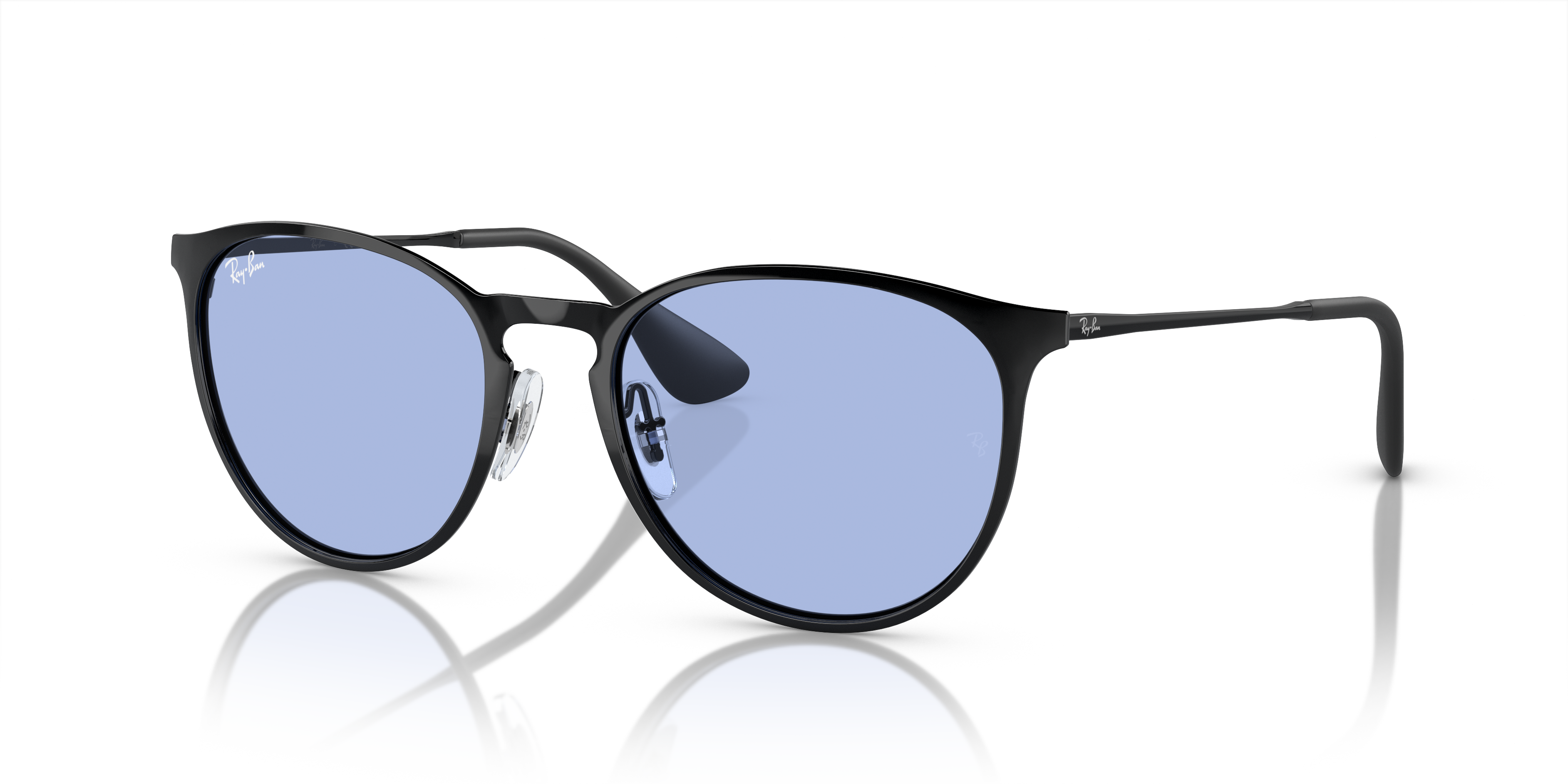 レイバン公式ストア】 Ray-Ban® ERIKA METAL サングラス | ブラック X